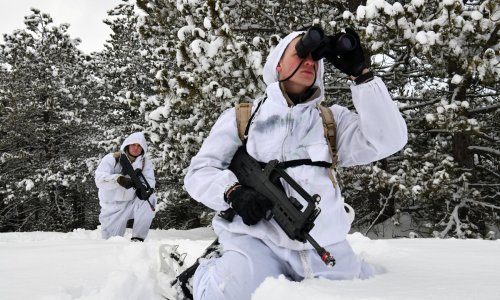 Zima na otvorenom: Ovako se hrvatski vojnici uče ekstremnim uvjetima