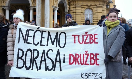 Prosvjednici pozvali Senat da ne izabere Borasa