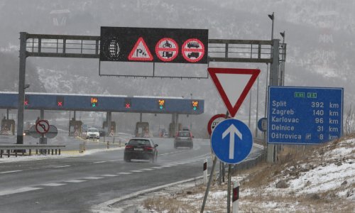 Nema prohodnog pravca za kamione u smjeru Rijeke iz Zagreba