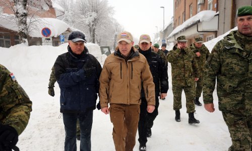 Krstičević: Vojska pomaže narodu u nevoljama, to nam je zadaća