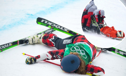 Nakon stravičnog pada ostala nepomično ležati, a zatim su je od sigurne smrti dijelili centimetri