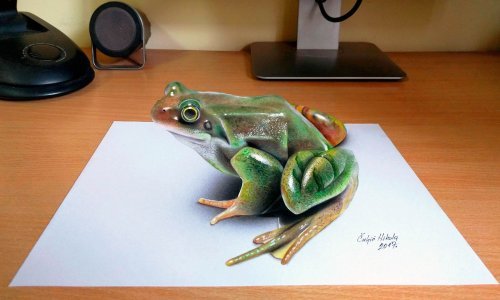 Možete li vjerovati da su ove slike srpskog samoukog umjetnika -
crteži?