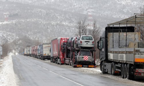 Madjer napao zimsku službu jer kamioni stoje, a vozači su izloženi hladnoći