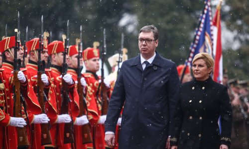 Hrvatska predsjednica čestitala Aleksandru Vučiću 48. rođendan