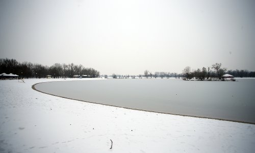 Pogledajte kako izgleda zimska idila na jezerima Jarun i Bundek