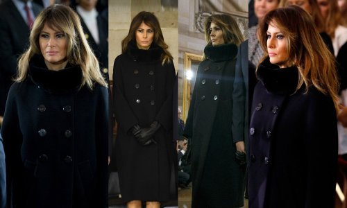 Zakopčana do grla: Melania Trump odiše elegancijom u crnini