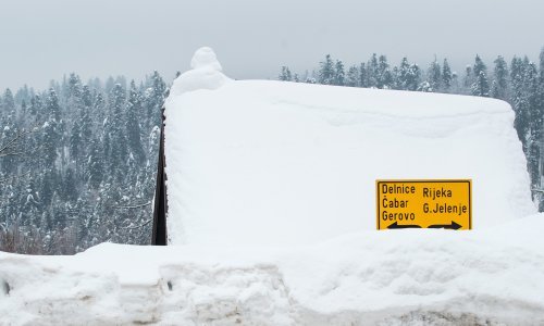 Snježna fotopriča: Pogledajte idilične bijele prizore iz Crnog Luga