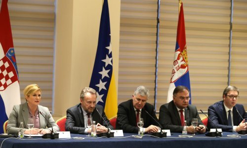 Grabar-Kitarović u Mostaru pozvala na dogovor o novom izbornom zakonu BiH