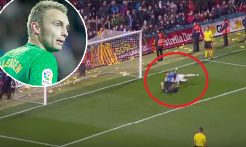 Bizaran incident pri pucanju penala na Camp Nouu: Golman Barce zaprepašten!