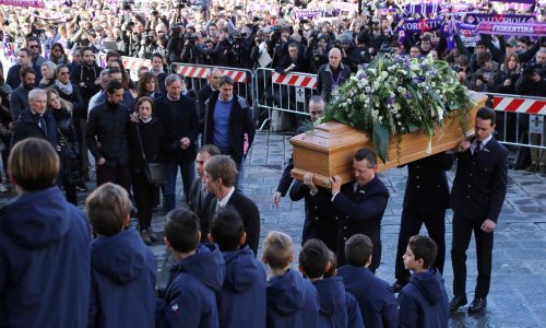 Firenca u suzama, Badelj održao emotivni govor na oproštaju od Astorija