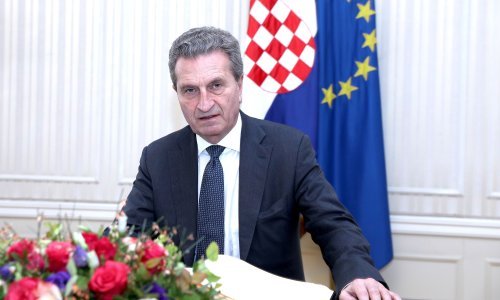 Oettinger: Zastoj u reformama u Hrvatskoj nije iznenađujući