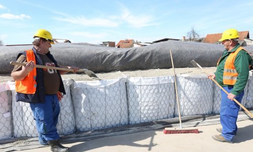'Ponosan sam što štitimo Karlovac od poplave!'
