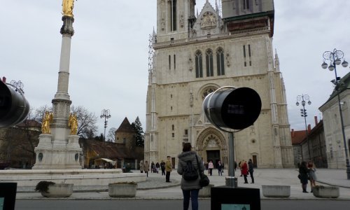 Spektakl ispred katedrale: Znate li kako je Zagreb izgledao nekada?