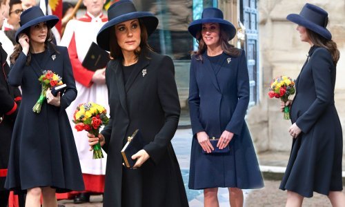 Samo nekoliko tjedana prije poroda Kate Middleton osvaja elegancijom