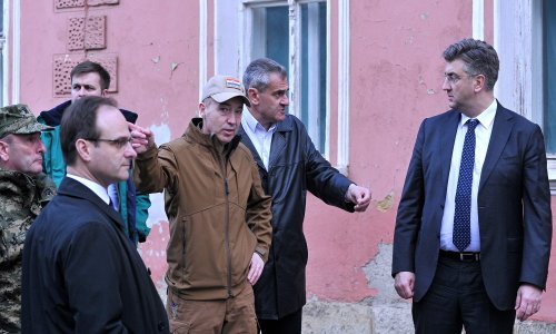 Plenković obišao klizište: Ovo su zbilja izvanredne okolnosti!