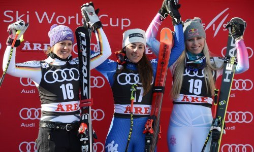 Je li Lindsey Vonn pretjerala? Evo što je izvodila za vrijeme talijanske himne!