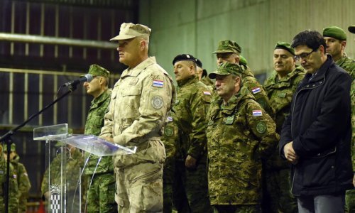 Hrvatski vojnici vratili se iz misije 'Resolute Support'