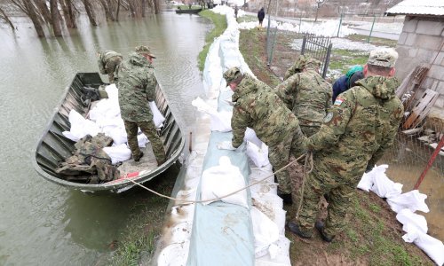 Pogledajte kako vojska i mještani vode bitku s rijekama u Jasenovcu