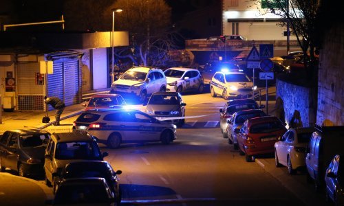 Noćna drama u Splitu: Nožem ozlijedio četiri policajaca pa ga svladali metkom