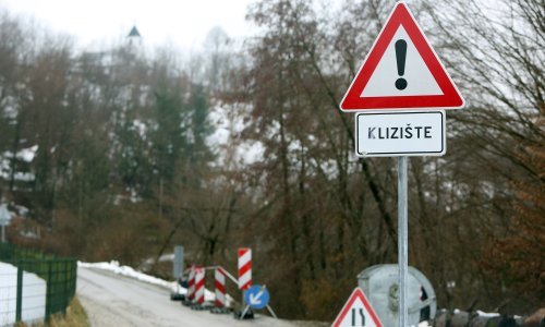 HAK izdao upozorenje zbog odrona na cestama