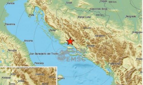 Potres jačine 3,6 Richtera pogodio splitsko područje