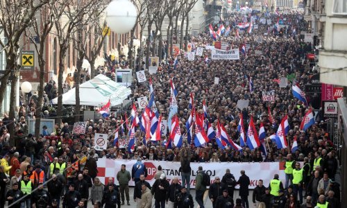Prosvjed protiv Istanbulske konvencije: Optužili Plenkovića za izdaju i zatražili da se odustane od ratifikacije