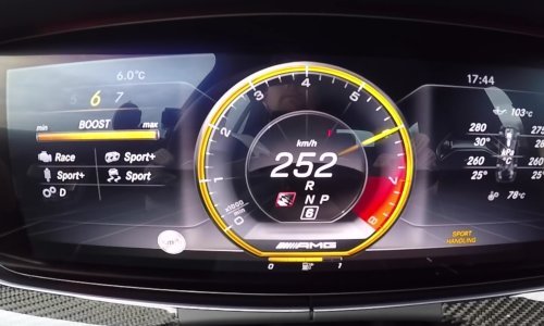 Pogledajte s kakvom lakoćom Mercedesov karavan hvata 250 km/h na autocesti