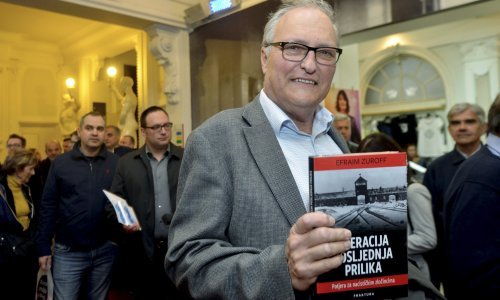 Lovac na naciste predstavio knjigu u Zagrebu, posebna poglavlja o ustašama Ašneru i Šakiću
