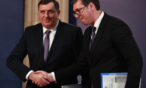 Vučić u BiH otvorio vrtić 'Srbija'