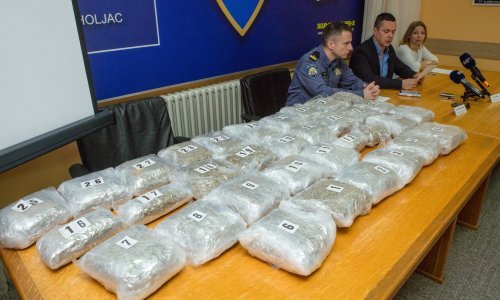 Mađar u Hrvatsku pokušao prokrijumčariti 17,5 kilograma marihuane