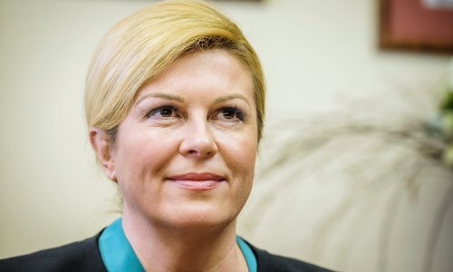 Grabar-Kitarović bez komentara o proglašavanju Krstičevića nepoželjnom osobom
