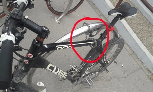 Fora iz Osijeka: Je li ovo policajac 'uhitio' svoj bicikl?