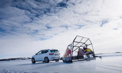 Seat Ateca pomogla švedskom olimpijcu srušiti brzinski rekord u klizanju