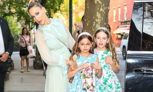 Sarah Jessica Parker dotjerala se za rijetki izlazak s kćerima