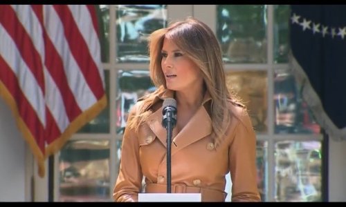 Govor koji su svi iščekivali: Melania Trump konačno otkrila čime će se baviti do kraja mandata