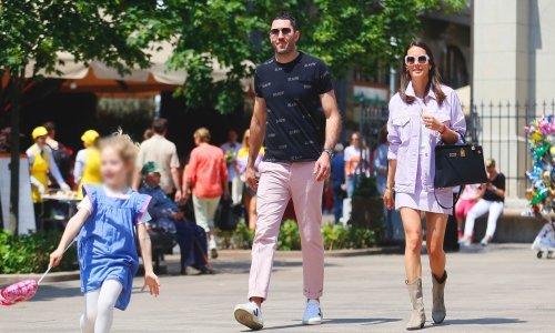 Modno usklađeni Nikolina i Blaženko Lacković prošetali zagrebačkom špicom