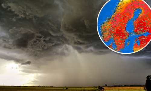Vrijeme je poludjelo: Skandinavija se 'kuha' na plus 30 °C, a na jugoistoku kontinenta olujne superćelije