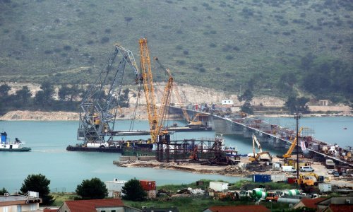 Napokon montiran posljednji dio problematičnog Čiovskog mosta