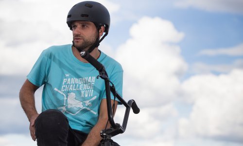 Preskakao je tramvaje i lomio se, no nije odustao; on je jedini hrvatski sudac za BMX!