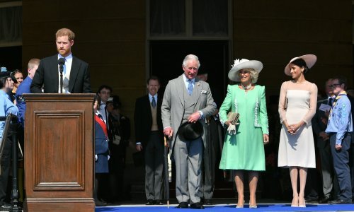 Zašto su vojvotkinja Camilla i Meghan prasnule u smijeh tijekom govora princa Harryja