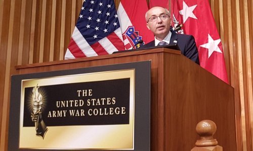 Ministar Krstičević svečano primljen u Kuću slavnih američke Ratne škole