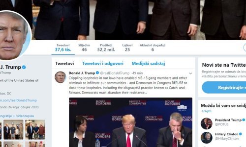 Sutkinja odlučila da Trump ne smije blokirati pratitelje na Twitteru