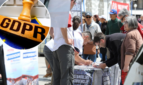 Potpisali ste za referendum, dali ste im OIB... Provjerili smo što će se dogoditi s vašim osobnim podacima