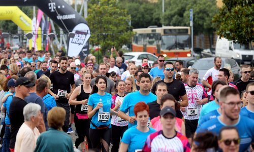 Više od 1100 poslovnjaka trčalo na MAGENTA 1 B2B RUN utrci u Rijeci