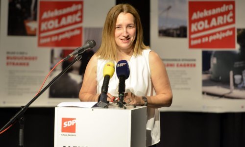 Aleksandra Kolarić predstavila izborni program za zagrebački SDP
