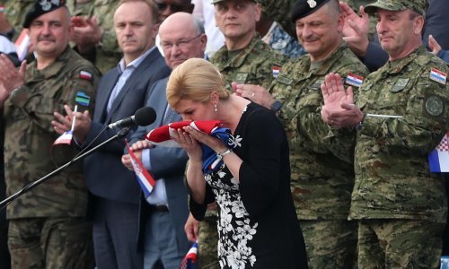 Pogledajte kako je bilo na svečanom obilježavanju Dana Oružanih snaga