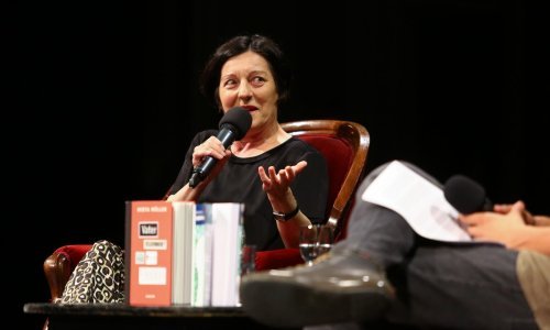 Nobelovka Herta Müller gostovala u Filozofskom teatru Srećka Horvata