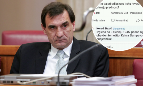 Što je Nenad Stazić mislio kada je napisao: 'Izgleda da u svibnju 1945. posao nije obavljen temeljito'?