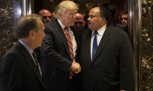 Kingov sin s Trumpom raspravljao o izbornom zakonu