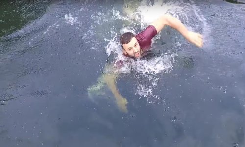 Prisilno slijetanje drona natjeralo vlasnika da se smoči